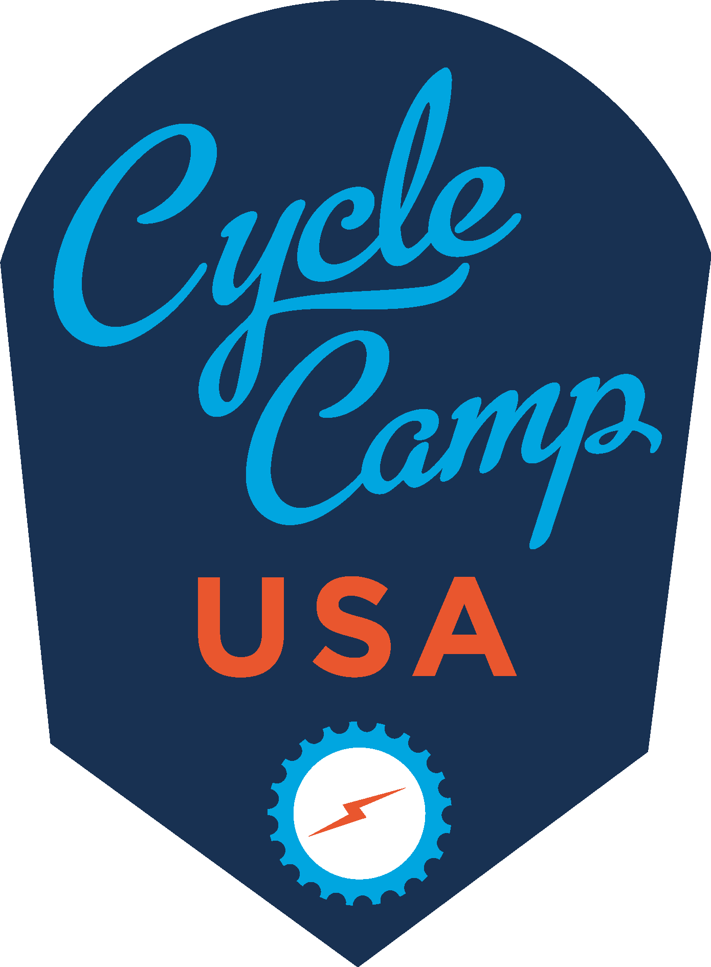 Cycle Camp USA Logo Vector Logo